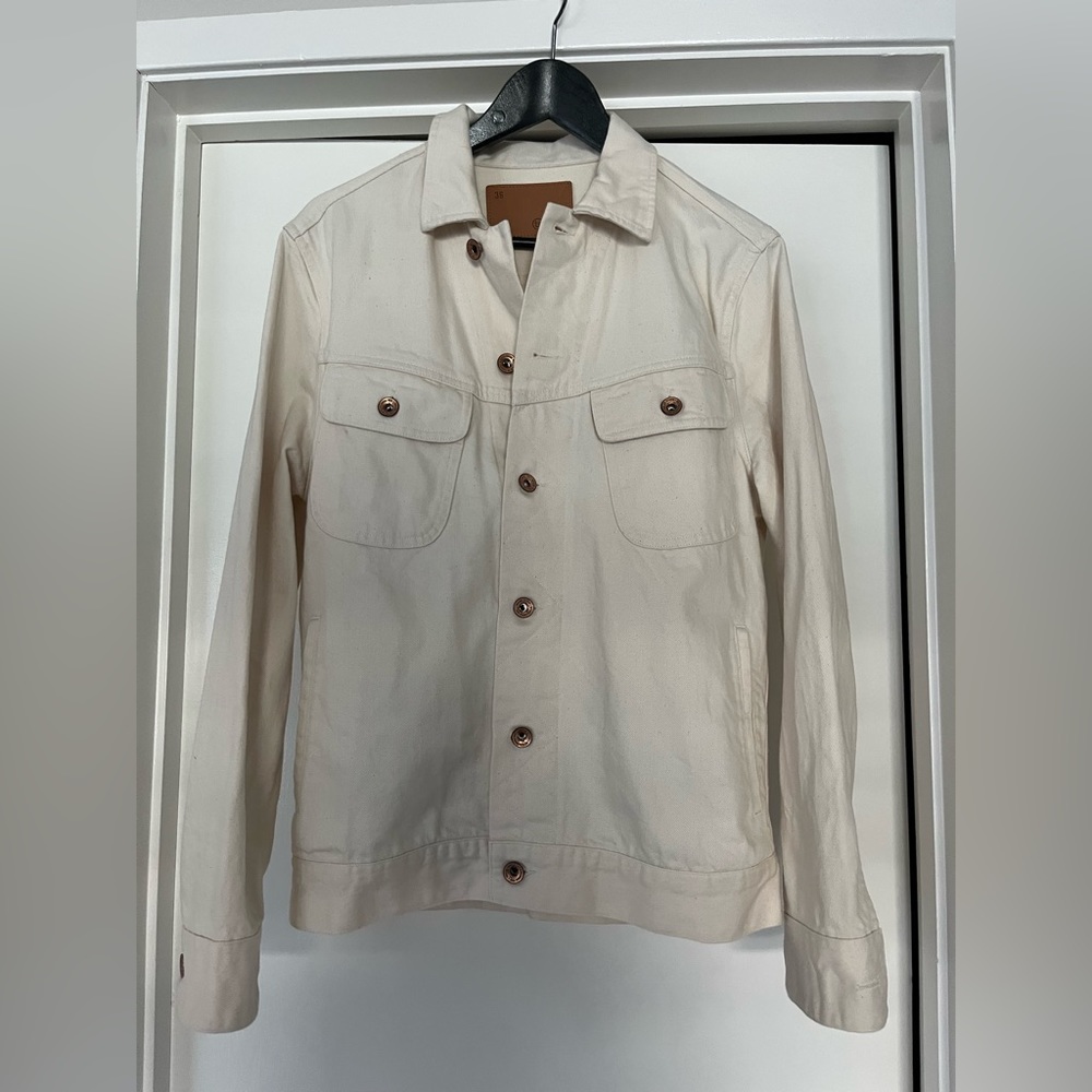 White denim Trucker Jacket